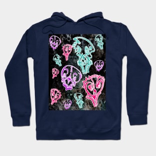 Boo! Faces design Hoodie